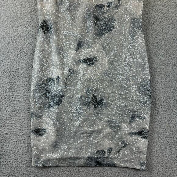 Ralph Lauren Sequin Dress 6 Glam MOB Cocktail Formal Floral Sheath Sleeveless - Picture 5 of 12